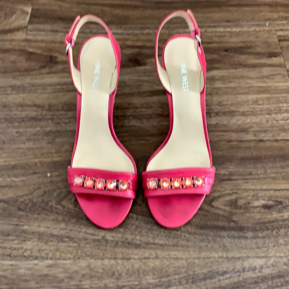 Nine West Heels with Sling Back